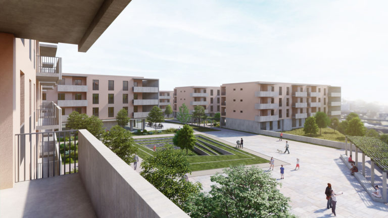 Eixo N/S | Residential public tenter |Lisbon, Portugal