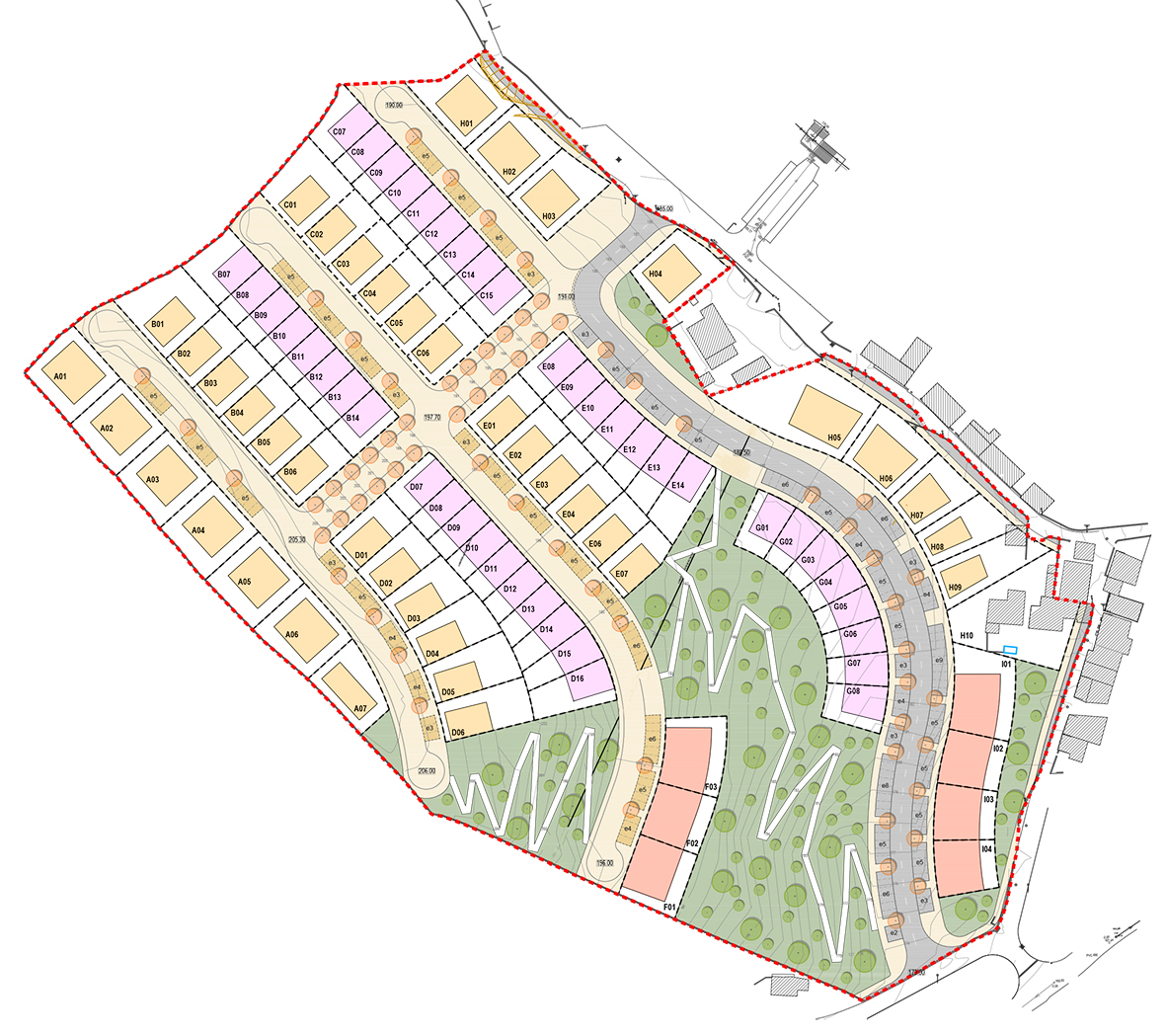 Colina dos Bispos | Subdivision project, Housing |Lisbon, Portugal